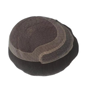 Prótesis Capilar de Cabello Humano con Encaje Frontal de Los Ángeles, Cabello Taz, Cabello BD, Parches de Prótesis Capilar - Product Image 5