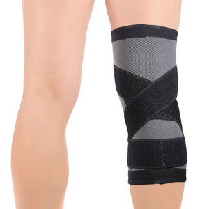 Manchons de genou professionnels pour l'haltérophilie, compression, infusés au cuivre, soutien de récupération, logo personnalisé, impression numérique, polyester - Product Image 3