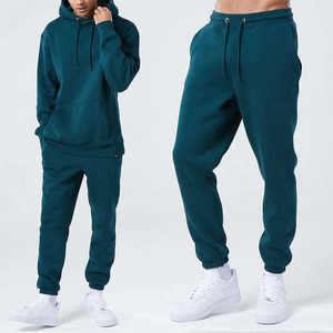 Conjunto de Joggers pesados de alta calidad, conjunto de pantalones de chándal y sudaderas con capucha, chándales de algodón 100%, conjunto de Jogger y sudadera con capucha personalizada - Product Image 4