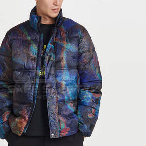 Chaqueta acolchada transpirable de calidad superior superventas Venta directa de fábrica con cuello levantado para invierno - Product Image 1