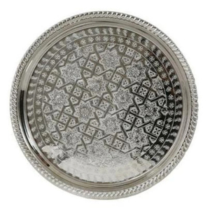 มาใหม่ล่าสุดถาดเสิร์ฟอาหารล่าสุดพร้อมที่จับถาดขนมหวานอาหารบนโต๊ะคุณภาพดีลักซ์ในราคาไม่แพงในอินเดีย - Product Image 4