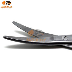 กรรไกรมายอโอย์ JACKBILLY รุ่นพรีเมียม แบบโค้ง 6 นิ้ว ผลิตจากเหล็กกล้าไร้สนิมเกรดศัลยกรรม สำหรับการตัดและผ่าตัดอย่างแม่นยำ - Product Image 4