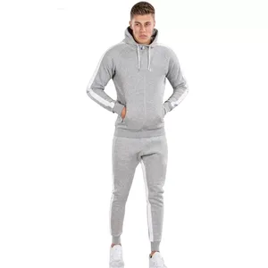 Chándal de Forro Polar Liso de Último Diseño al por Mayor, Chándal Personalizado para Hombre, Chándal de Forro Polar para Otoño e Invierno 2026 - Product Image 5