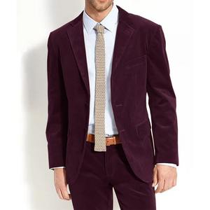 Traje de Boda Profesional de 3 Piezas para Hombre en Tela de Terciopelo Transpirable, Traje Personalizado de Talla Grande para una Moda Elegante - Product Image 6