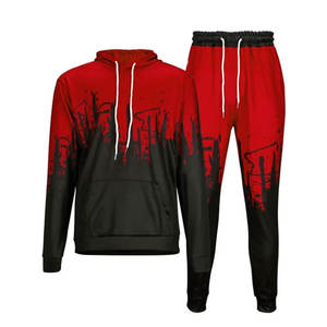Men Sweat Suit Set Tracksuit Jogging 2 Piece Sweat Suit Outfit <b>Hoodie</b> Sports Sweatsuit Pullover Sets in Top Quality - Product Image 3