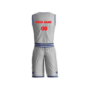 Uniforme de basket-ball pour hommes bon marché respirant 100% polyester sublimation uniforme de basket-ball universitaire pour vêtements d'équipe - Product Image 4