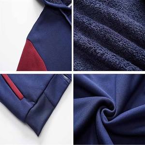 ชุดเซ็ต 2 ชิ้น ผ้าฝ้าย 100% ระบายอากาศได้ดี ซักแบบแอซิดวอช สำหรับฤดูหนาว สีพื้น ฮู้ดดี้ เป็นมิตรกับสิ่งแวดล้อม  โพสต์โดย Dress Sports - Product Image 5