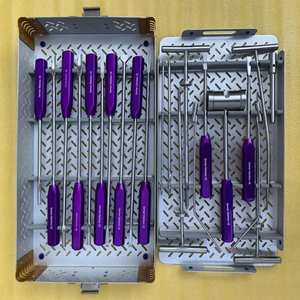 ชุดเครื่องมือผ่าตัดกระดูกและข้อ SURGINEXA สำหรับการถอดซีเมนต์เหล็ก ชุดอุปกรณ์ยกกระดูกต้นขา ชุดเครื่องมือผ่าตัดกระดูกและข้อระดับมืออาชีพ - Product Image 1