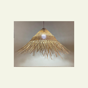 Lámpara moderna Materiales de bambú Lámpara de bambú para la decoración de la casa - Product Image 1