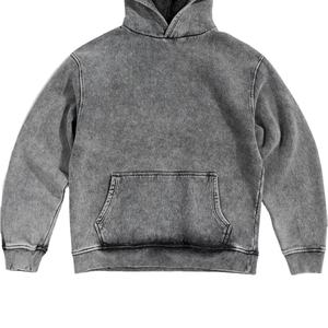 Sweat-shirts pour hommes imprimés délavés à l'acide, toutes les couleurs, lavables, respirants, logo personnalisé, 100% coton, fermeture éclair, service OEM, vente chaude, personnalisable - Product Image 3