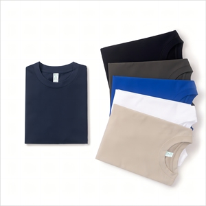 260gsm poids lourd 100% coton T-shirt goutte épaule vêtements de sport décontractés pour unisexe surdimensionné T-shirt pour hommes livraison DDP - Product Image 1