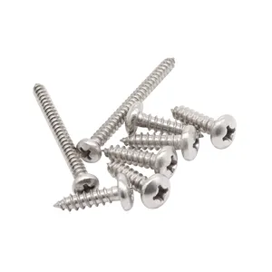 Manufacture Wholesale DIN7981 304 Stainless Steel Pan Head Torx Socket Self Tapping Screw Of Security Screw