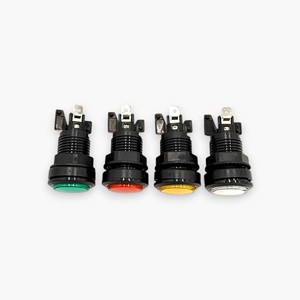 ปุ่มกดอาร์เคดทรงกลมขนาดเล็กชุด 4 สีพร้อมไฟ LED 12V และไมโครสวิตช์สีแดง/เหลือง/เขียว/ขาวจัดส่งฟรี - Product Image 3