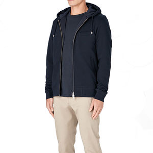 Custom Logo <b>Top</b> Quality 100% Cotton Puff Printing Y2K Zipper Hoodies Sweatshirts Graphic Hoodies Casual <b>Men</b> Hoodie - Product Image 3