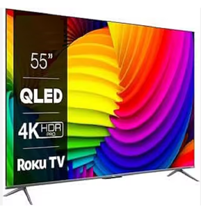 55RC630K 55-inch QLED <b>Television</b>, 4K HD, Roku TV (Smart TV with Dolby Vision & Audio - Product Image 4