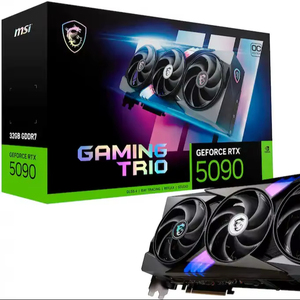 Tarjeta Gráfica Original 100% Auténtica MSI - NVIDIA GeForce GeForce RTX 5090 32G GAMING TRIO OC 32GB GDDR7 PCI Express Gen 5 - Product Image 1