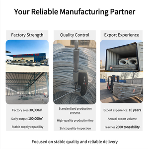 Cage en <span class=keywords><strong>gabion</strong></span> de treillis soudé à mailles carrées galvanisé pour mur de soutènement et aménagement paysager - Product Image 1