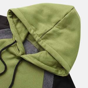 Sweat à capuche décontracté en coton à manches longues pour homme, confortable, tendance, brodé, coupe classique, pull en gros - Product Image 3