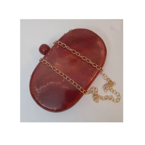 คลัทช์เรซินที่ดูเรียบง่ายและสง่างามช่วยให้คุณเปล่งประกายในคลัทช์สุดหรูสำหรับอาหารค่ำที่เป็นทางการทำจากเรซินกระเป๋าสตางค์สีตามสั่ง - Product Image 2