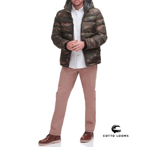 Chaqueta acolchada de invierno personalizada diseñador de lujo moda cálida y elegante OEM al por mayor Premium 2025 ropa moderna de calle - Product Image 1