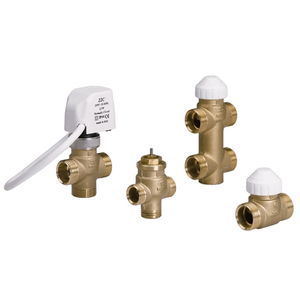 Corps de vanne solénoïde trois voies pour ventilo-convecteur de systèmes CVC, à commande en watts - Product Image 2