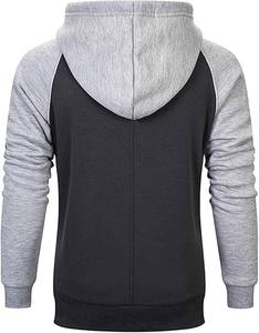 Sweat-shirts pour hommes en molleton épais 100% coton, qualité de luxe, poids lourd, coupe régulière, logo imprimé personnalisé, avec poche - Product Image 6