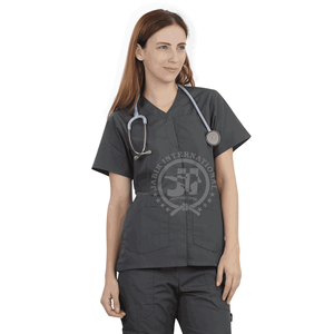 Uniforme médical pour femmes uniformes souples pour le personnel hospitalier fabriqués sur mesure vêtements pour femmes à vendre - Product Image 5