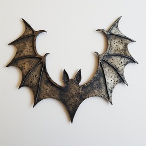 Elegant iron sheet pumpkin face <b>ornament</b>, patina surface polished by hand, creating glowing rustic <b>Halloween</b> festive - Product Image 4