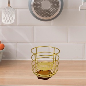 Square Shape Iron Metal Wire <b>Coffee</b> Storage Box <b>Coffee</b> Pod Espresso <b>Coffee</b> Pod Storage Kitchen - Product Image 3