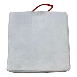 Funda de almohada de retales de grado industrial con cojín de cuero tostado Vintage genuino para soldar con soporte OEM y ODM - Product Image 4