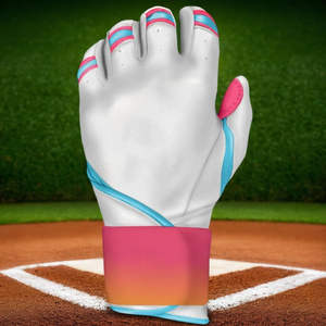 Direct Factory Supply Professional Quality Left-Handed Baseball <b>Batting</b> Gloves Customizable Size Logo Colors Made Eco-Friendly - Product Image 3