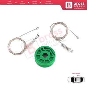 ชุดซ่อมมอเตอร์กระจกหน้าต่างด้านหลังขวา รุ่น BWR5301 สำหรับ A6 C5 4B ปี 1997-2005 Allroad 4BH 4/5 ประตู 4B0839462 - Product Image 2