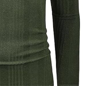 Vente en gros de chandails pour hommes anti-rides et anti-rétrécissement en polyester respirant avec logo personnalisé de couleur unie et de haute qualité - Product Image 5