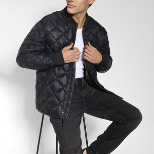 <b>Lightweight</b> Puffer <b>Jacket</b> For Winter <b>Men</b> Coat Custom Face Stand Collar Outdoor Down Puffer <b>Jackets</b> - Product Image 3