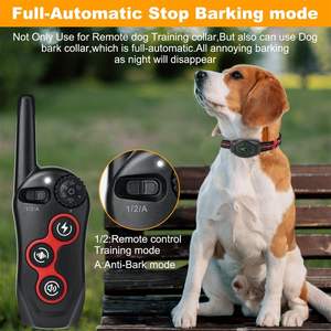 Wiederauf lad bares wasserdichtes Hundetrainer-Halsband mit Fernbedienung Electric Shock Bark Control Pet Slave <span class=keywords><strong>Collar</strong></span> - Product Image 2