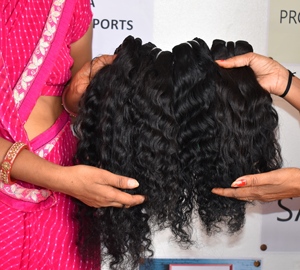 8-32 pouces cuticule alignée noir bouclé vierge Temple brésilien extensions de cheveux humains non transformés bruts naturels faisceaux abordables - Product Image 6
