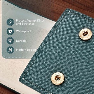 Étui à montre en cuir de voyage de qualité supérieure personnalisé en gros avec doublure en daim, fait à la main, portable, pour une seule montre - Product Image 5