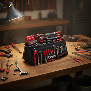 Ensemble d'outils de services généraux Facom 79 pièces dans un sac à outils - Product Image 3