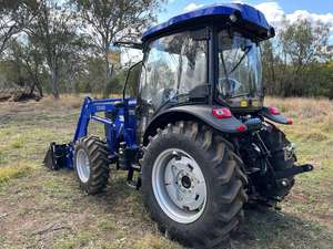 Tracteur chargeur frontal de cabine Lovol M704 avec pompe de 65 ch et composants du noyau de la boîte de vitesses Pelles rétrocaveuses remorquables - Product Image 5