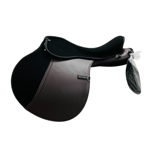 Silla de Montar Inglesa de Resistencia Sintética Duradera, Armazón de Plástico Reforzado Ligero, Asiento Acolchado Suave, Resistente al Agua, Fácil de Limpiar - Product Image 2