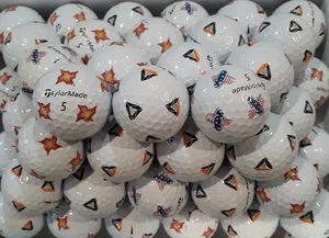 50 Pelotas de Golf Usadas TAYLORMADE TP5X Pix de Alta Visibilidad - Edición Limitada Hechas en Tennessee - Product Image 2