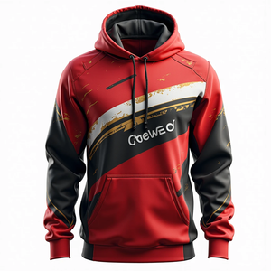 Sudaderas Extra Grandes de Estilo Urbano para Hombre, Personalizables, de Algodón Combinado, Sublimadas, Duraderas, Casuales y Elegantes - Product Image 3