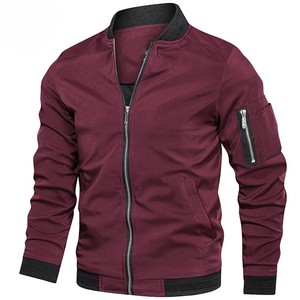 Chaqueta Bomber de Diseño Moderno y Personalizable, Estilo Piloto, Ligera, de Sarga de Algodón, Precio Económico, Suministro al por Mayor - Product Image 4