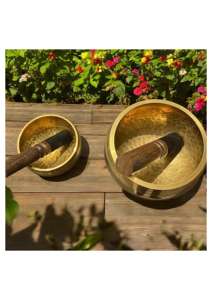 Cuencos Tibetanos de Acero Inoxidable Pulido de Alta Calidad, Hechos a Mano, para Meditación, Yoga, Sanación con Sonido, Ecológicos - Product Image 4