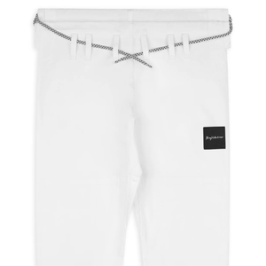 Pantalones de Jiu Jitsu Brasileño (BJJ) Blancos, Ligeros, de Algodón Ripstop, para Entrenamiento y Competencia - Product Image 2