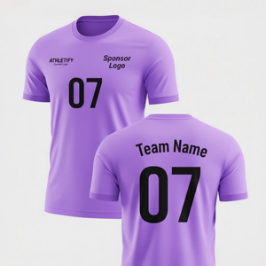 Camisetas de fútbol hechas para el rendimiento, diseño personalizado y aptas para la escuela y la fabricación personalizada de jugadores de liga. - Product Image 1