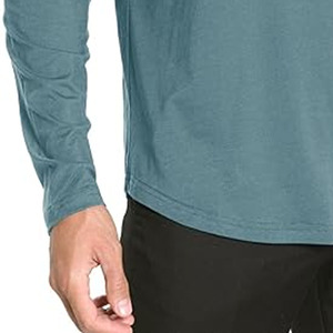 Camiseta de manga larga con cuello redondo para Otoño e Invierno para mujer, sudadera de Modal suave y cómoda, ropa de abrigo deportiva informal transpirable de talla grande - Product Image 3