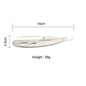 Juego de Navajas de Afeitar Profesionales de Acero Inoxidable para Barbería Clásica, Herramienta de Afeitado para un Corte de Pelo Preciso, Servicio Personalizado OEM Hermann - Product Image 5