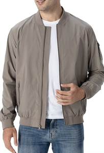 Veste Softshell d'extérieur OEM ODM pour homme, imperméable, coupe-vent, décontractée - Product Image 4