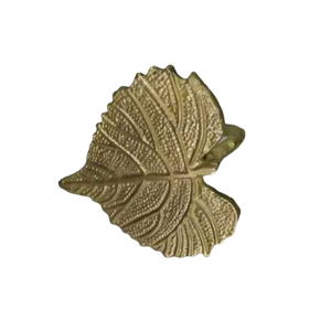 Designer personnalisé élégant vintage élégant logo personnalisé impression en gros moderne unique plaqué or papillon ronds de serviette - Product Image 2